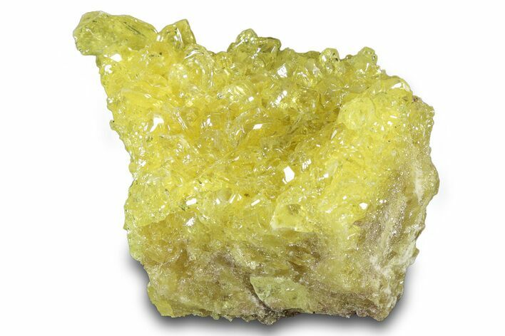 Bright-Yellow Sulfur Crystals - Bolivia #305261